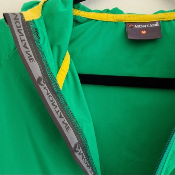 Montane Minimus Stretch Light Speed Green Weatherproof Jacket - Picture 12 of 12